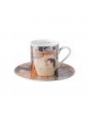 Goebel Gustav Klimt, Espressotasse 2Tlg., Die drei Lebensalter