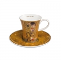 Goebel Gustav Klimt, Espressotasse 2Tlg., Der Kuss