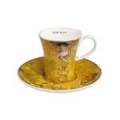 Goebel Gustav Klimt, Espressotasse 2Tlg.,Adele Bloch-Bauer